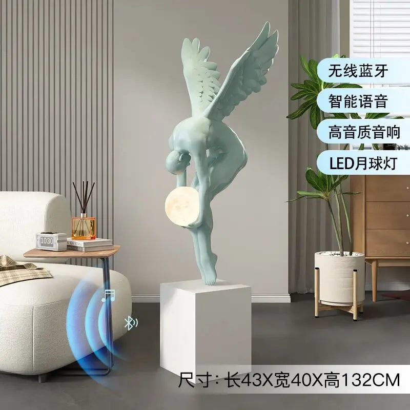 Elevate Your Space with the Abstract Angel Statue β A Modern Masterpiece for Timeless Elegance