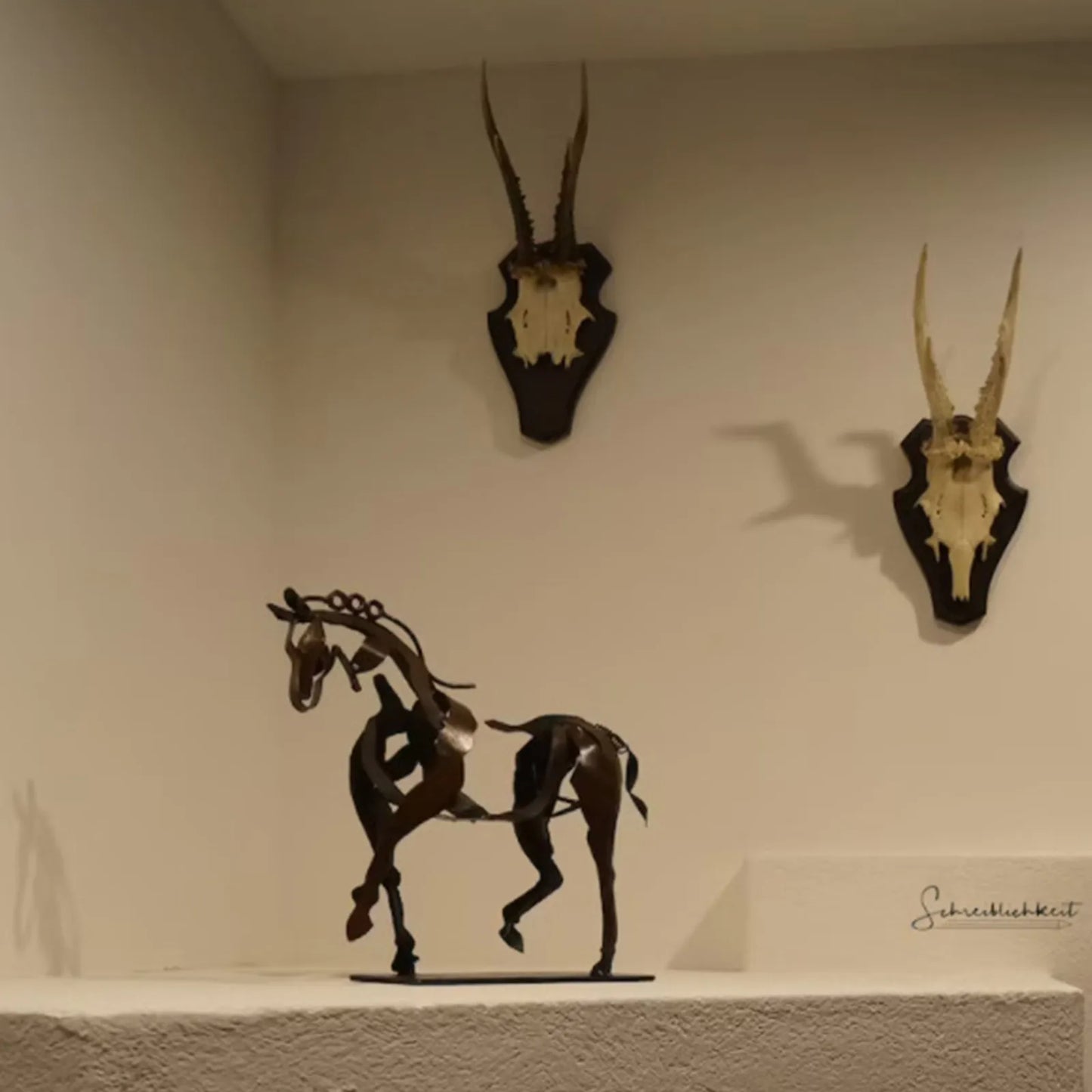 Best Home Accessories Sale β Modern Abstract Horse Sculpture with String Lights for Elegant Home Decor β Home Art & Interior Design Accents