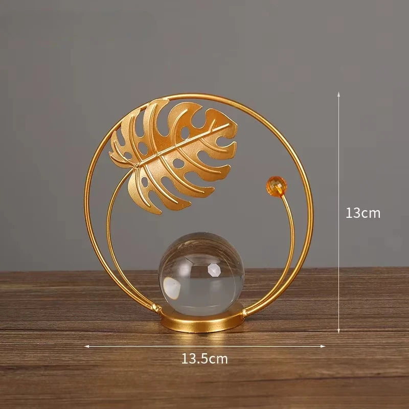 Transform Your Space with Luxury Crystal Ball Art - Modern Aesthetic Home Accessories