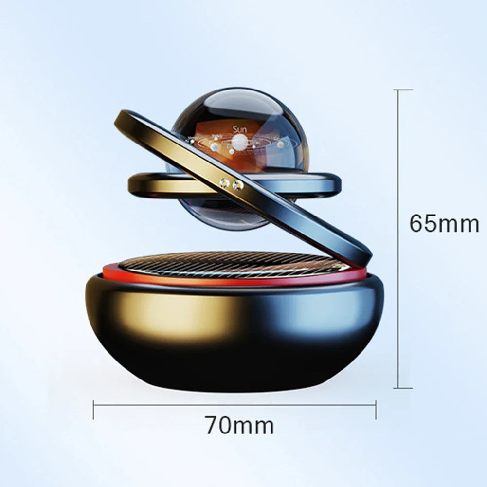 Solar Car Air Freshener | 360Β° Rotation | Auto Interior Home Accessories β Free Shipping Worldwide