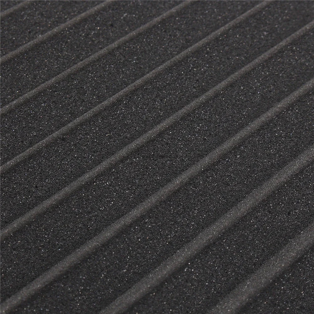 Studio Acoustic Foam Panels – 72-Pack Wedge Soundproof Tiles for Superior Noise Control
