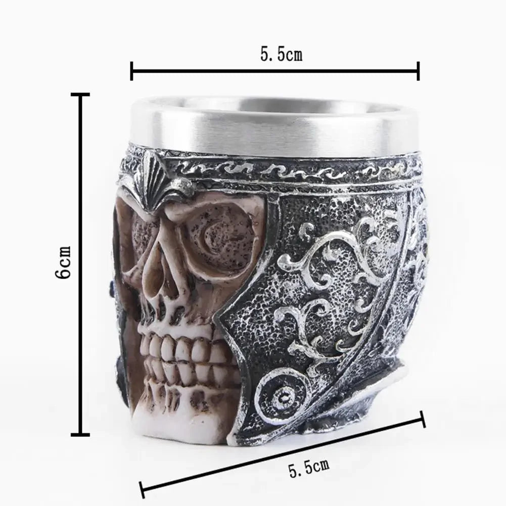 Viking Style Insulated Beer Mug – Unique Home Accessories for Hot and Cold Drinks