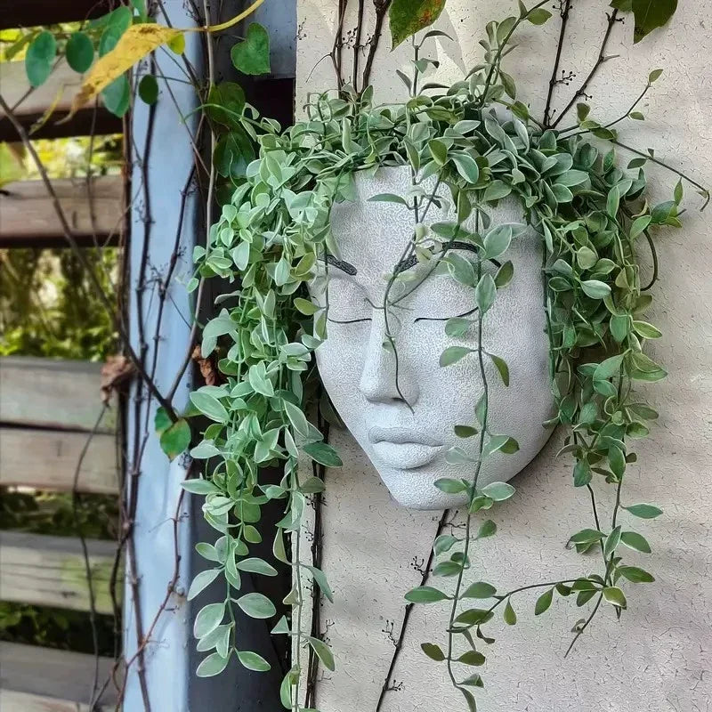 Home Decor Sale Wall Mounted Flower Pot | Home Accessories for Interior Design Accents | Panel Art Planter