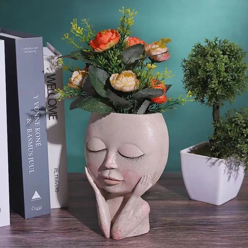 Best Home Decor Sale | Figure Shape Planter | Home Accessories for Interior Design Accents