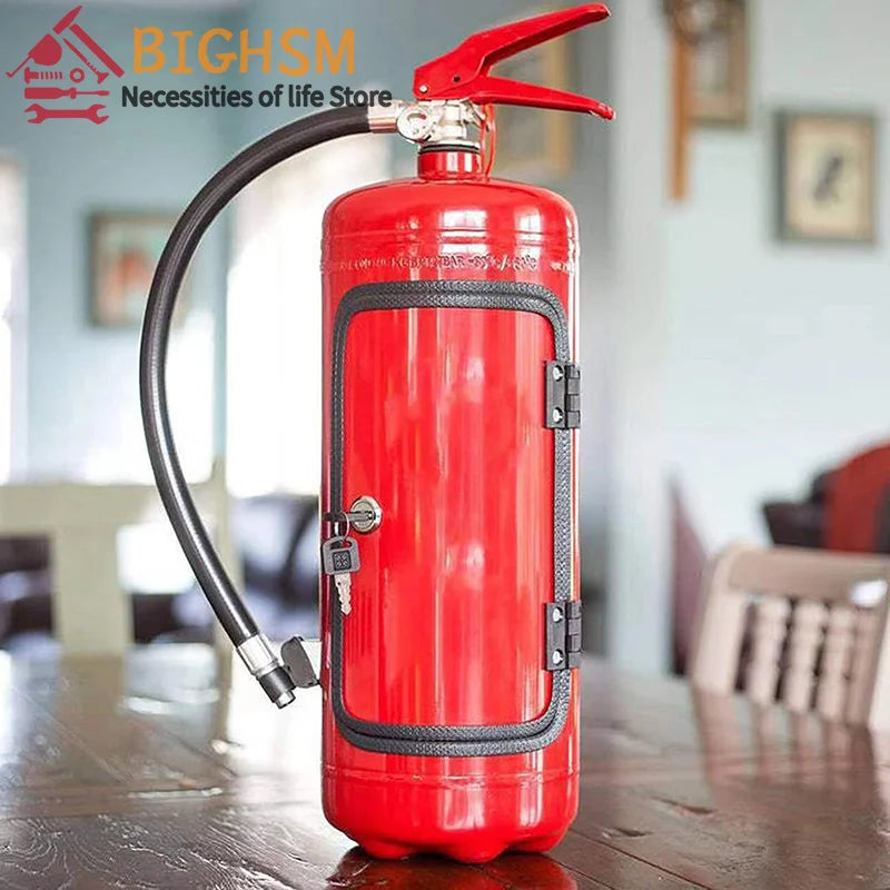 Fire Extinguisher Mini Bar Wine Cabinet – Unique Home Accessories for Stylish Liquor Storage