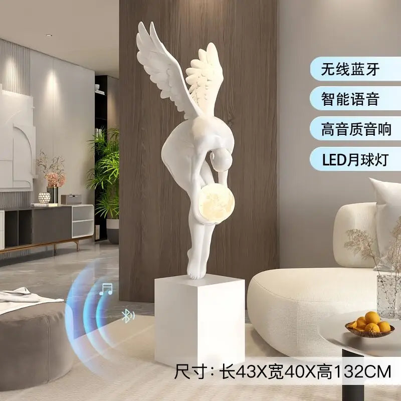 Elevate Your Space with the Abstract Angel Statue β A Modern Masterpiece for Timeless Elegance
