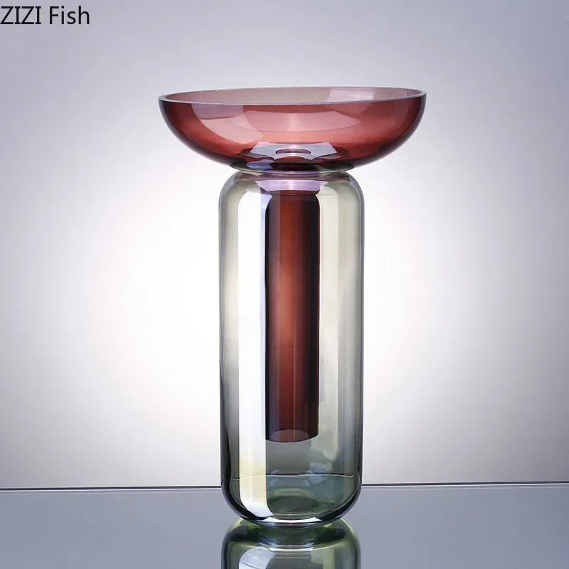 Gradient Glass Vase | Modern Home Accessories & Decor | Upto 70% Off + Free Shipping Worldwide
