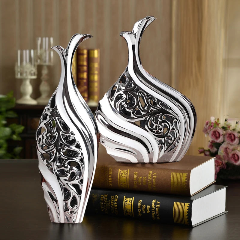 Elegant European Wedding Decor Ceramic Figurines – Creative Home Art & Accessories for Interior Design Accents | Up to 70% OFF + Free Shipping Worldwide