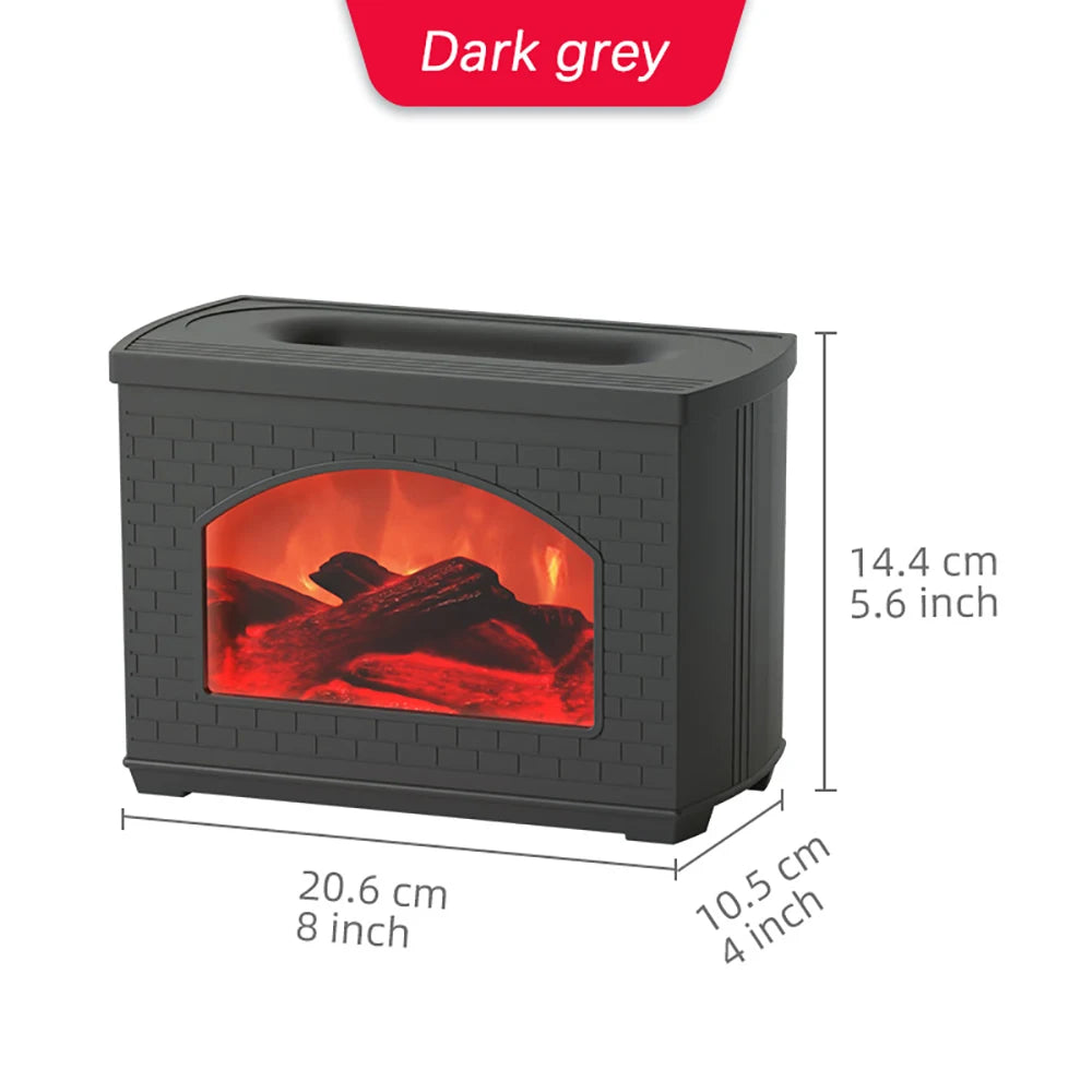 Colourful Flame Aromatherapy Diffuser: Stylish Home Accessories for Interior Design Accents
