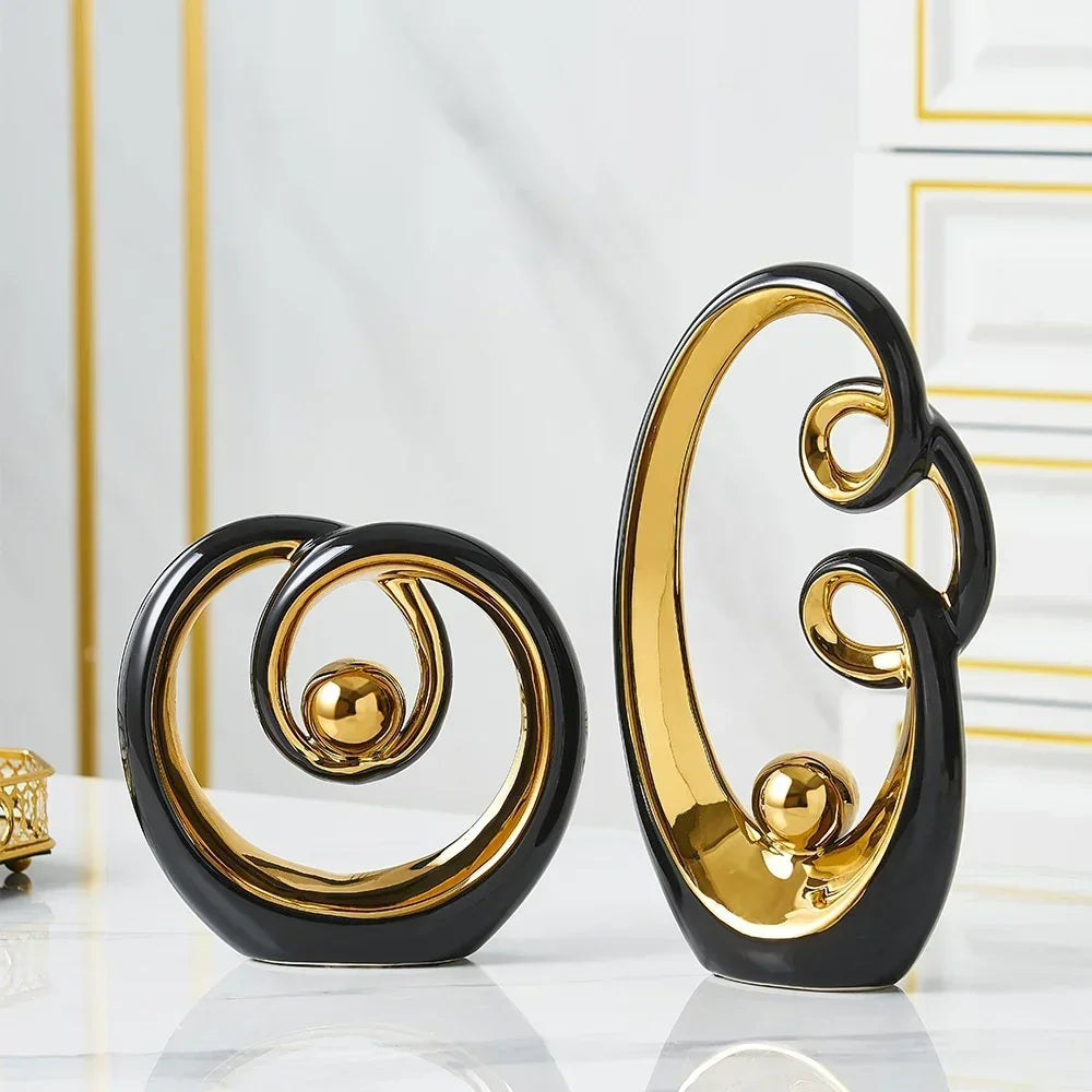 Modern Abstract Ceramic Sculpture – Luxury Nordic Home Decor Ornaments | Perfect Home Accessories for Sale | Up to 70% OFF + Free Shipping Worldwide!