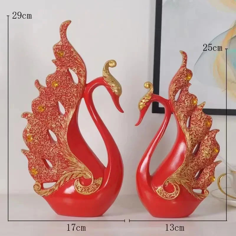 European Swan Couple Decor | Elegant Home Accessories | Home Decor Sale β Free Shipping Worldwide