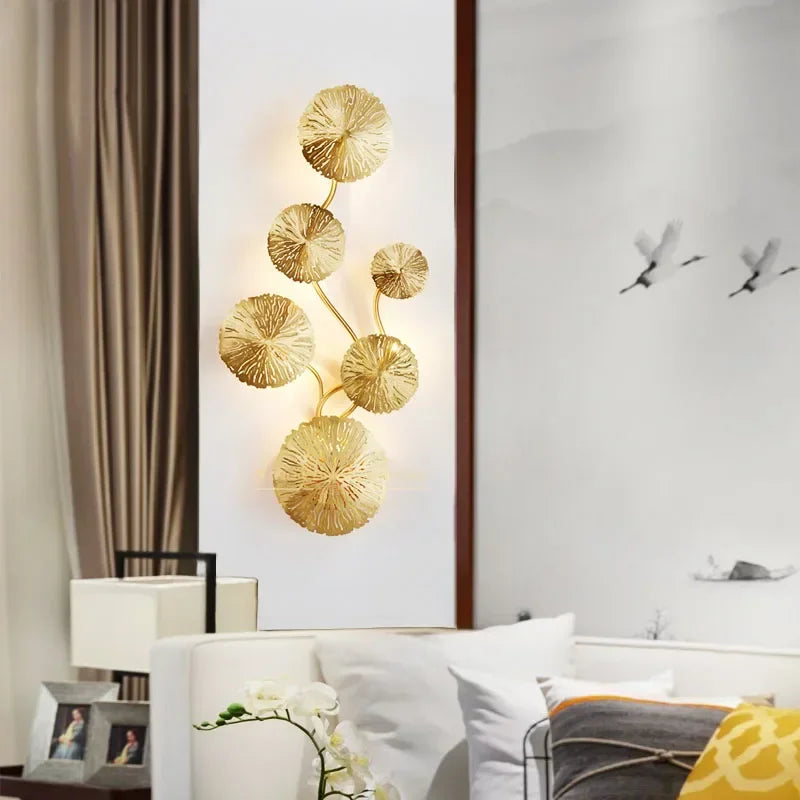 Modern Lotus Leaf Wall Lamp | Luxury Home Accessories | Home Decor Sale β Free Shipping Worldwide
