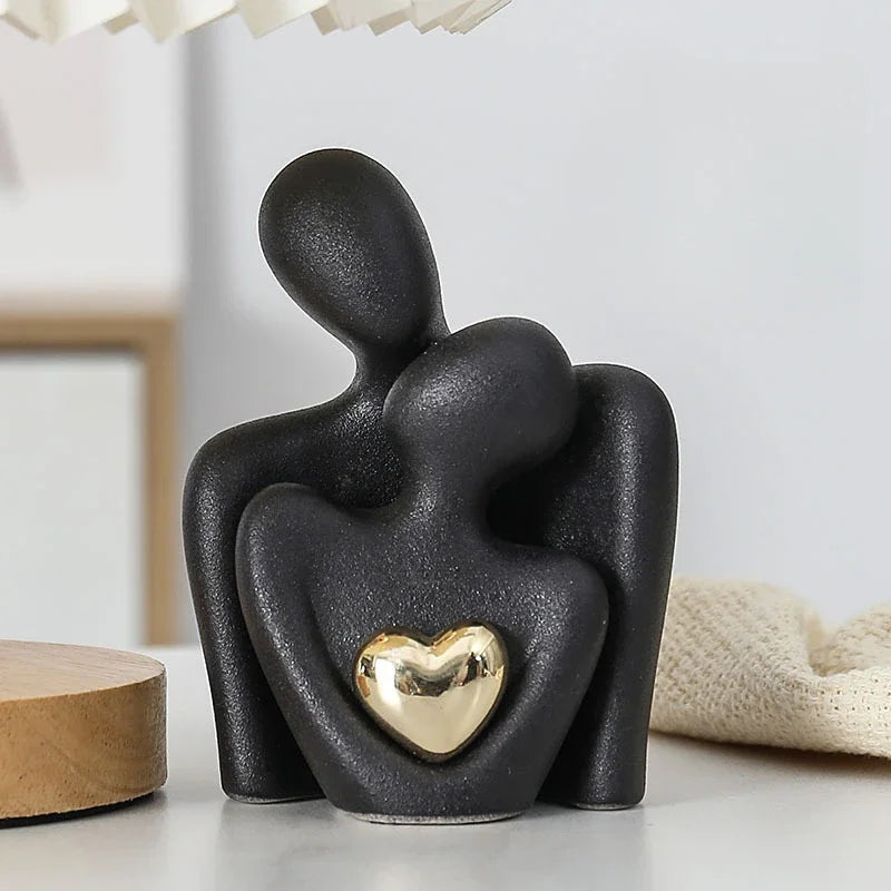 Nordic Abstract Couple Statue β Elegant Home Accessories for Modern Interior Design Accents | Free Worldwide Shipping!
