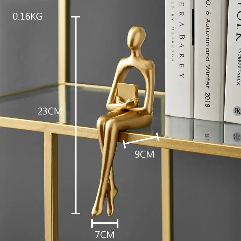 Enhance Your Space with Elegant Abstract Nordic Statues - Minimalist Home Decor