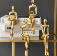 Enhance Your Space with Elegant Abstract Nordic Statues - Minimalist Home Decor