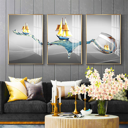 Decorative Painting Canvas Core Framed Unframed Painting Nordic High-definition Inkjet