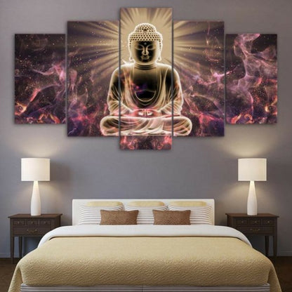 Enlighten Your Home with The God - Canvas Paintings | Multi-Panel Buddha Art