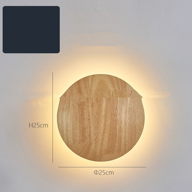 Modern Log Art Wall Lamp | Elegant LED Home Lighting