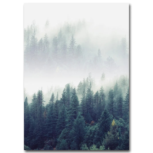 Transform Your Home with Stunning Forest Landscape Paintings | Premium Canvas Prints