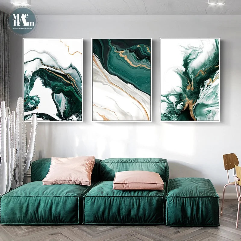 Transform Your Space with Modern Abstract Prints Wall Poster