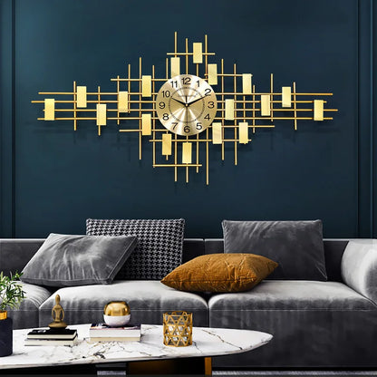 Luxury Modern Wall Clock - Transform Your Living Room with Stylish Home Accessories and Wall Decor