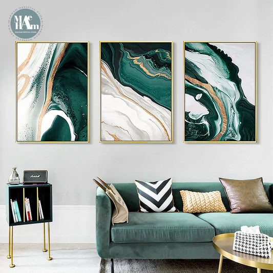 Transform Your Space with Modern Abstract Prints Wall Poster