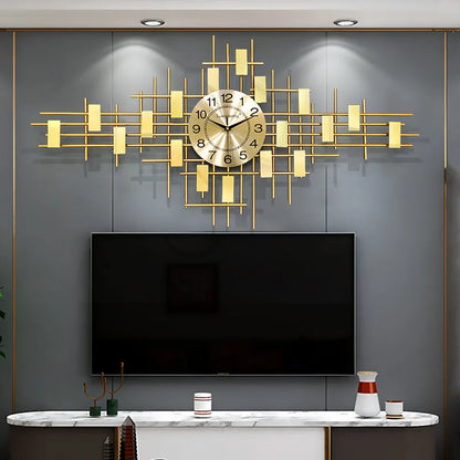 Luxury Modern Wall Clock - Transform Your Living Room with Stylish Home Accessories and Wall Decor