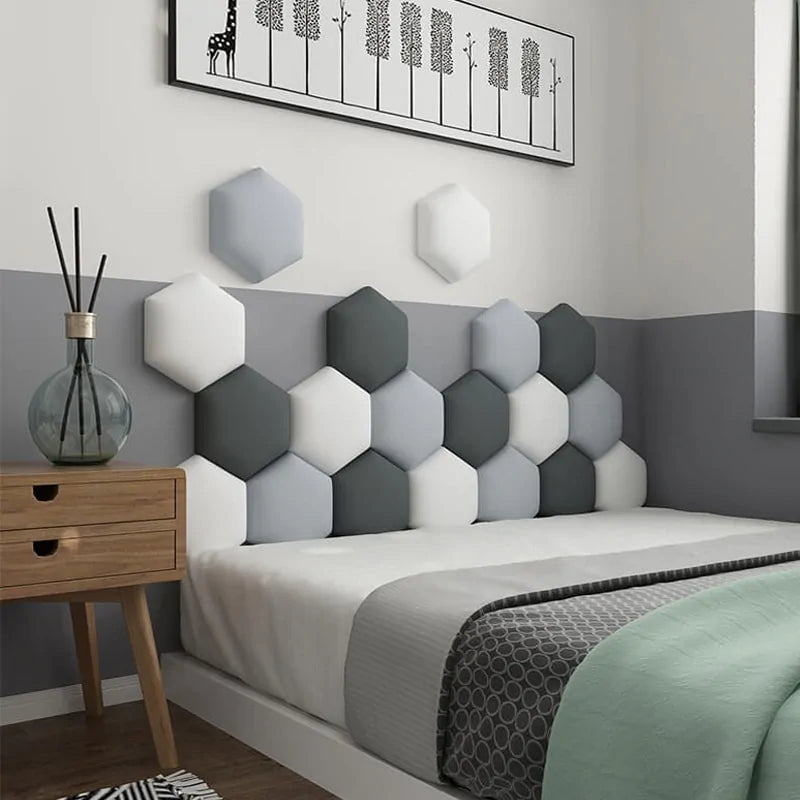 Transform Your Bedroom Instantly with 3D Headboard Wall Stickers