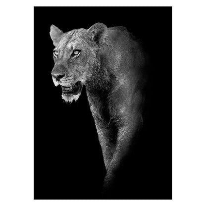 Transform Your Space with Exquisite Canvas Painting Wall Art | Modern Animal Collection