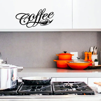 Charming Coffee Wall Sign: Perfect Home Decor for Coffee Lovers