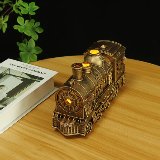 Retro Train Ultrasonic Air Humidifier: A Unique Home Accessory for Aromatherapy and Interior Design Accents