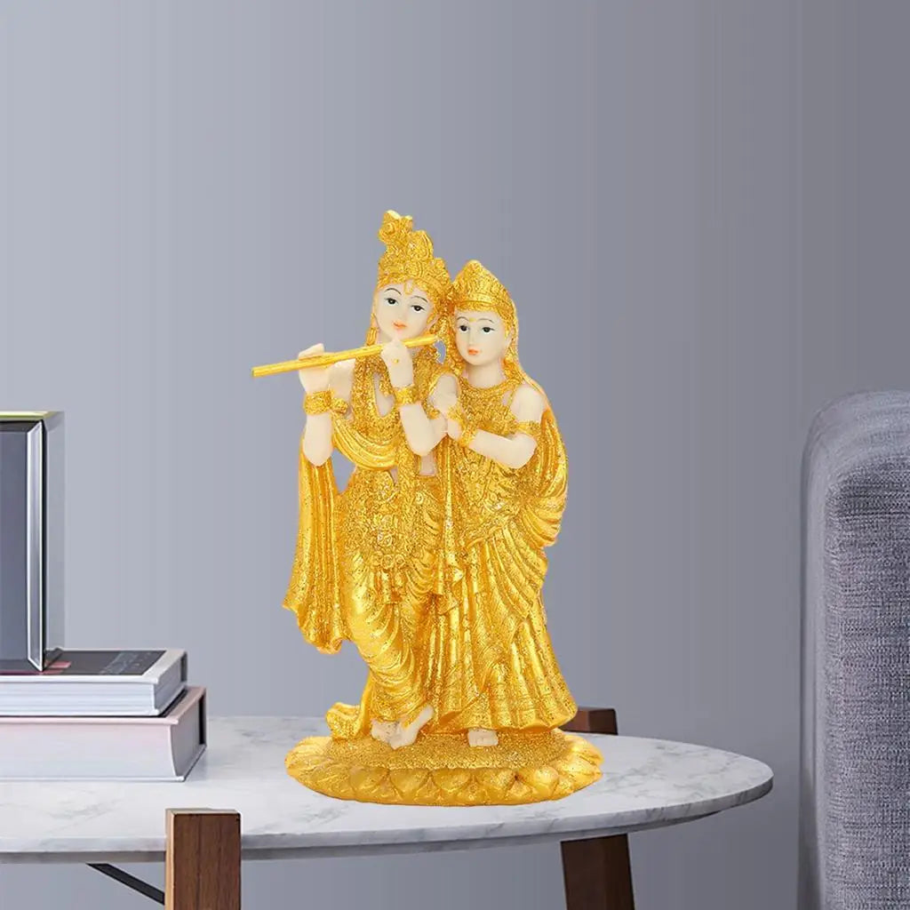 Elevate Your Home with Stunning Lord Radha Krishna - Free Worldwide Shipping!