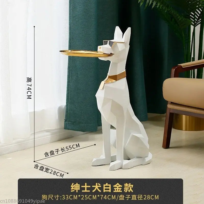 Nordic Dog Statue - Elegant Home Accessories for Living Room | Sale | Free Worldwide Shipping