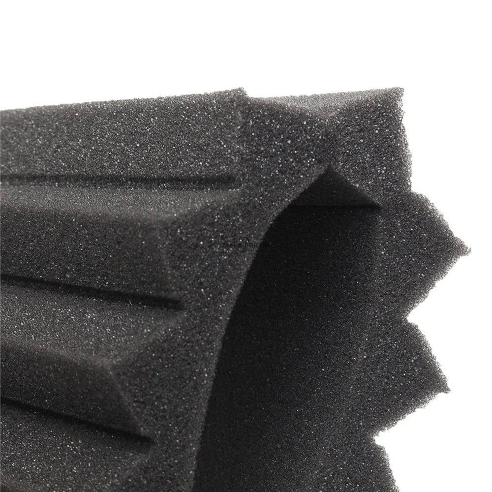 Studio Acoustic Foam Panels – 72-Pack Wedge Soundproof Tiles for Superior Noise Control