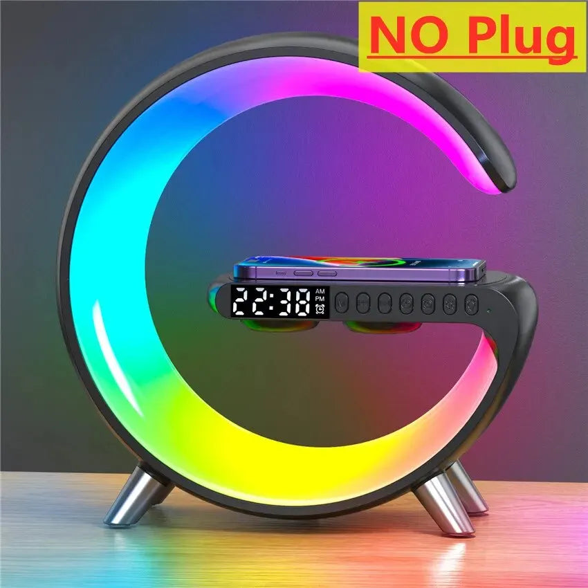 Multifunctional Wireless Charging Alarm Clock: The Perfect Home Accessory for Style and Functionality