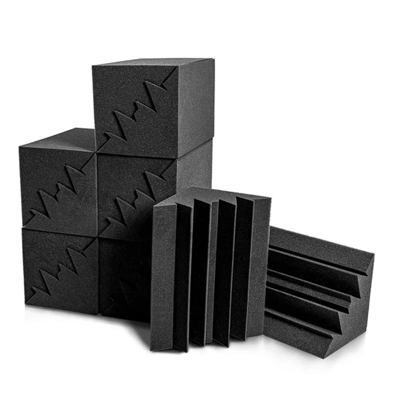 Decorative Acoustic Wall Panels - High-Density Bass Traps & Corner Cubes for Superior Soundproofing