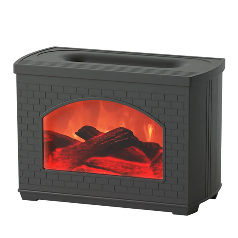 Transform Your Space with the Simulated Fireplace Aroma Humidifier: Home Accessories for Interior Design Accents