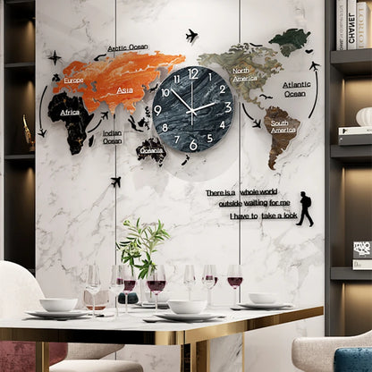 Modern Acrylic 3D Wall Clock - Perfect Home Accessories for Living Room and Interior Design Accents