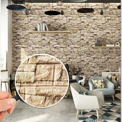 Transform Your Home with 3D Imitation Brick Multi-Panel Wall Art - Free Worldwide Shipping!