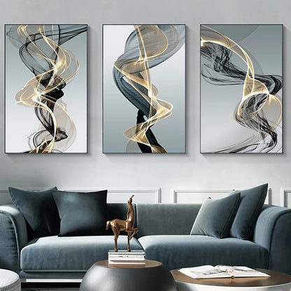 Abstract Black Yellow Diamond Painting – Elegant Home Accessories for Modern Interior Design Accents | Free Worldwide Shipping!