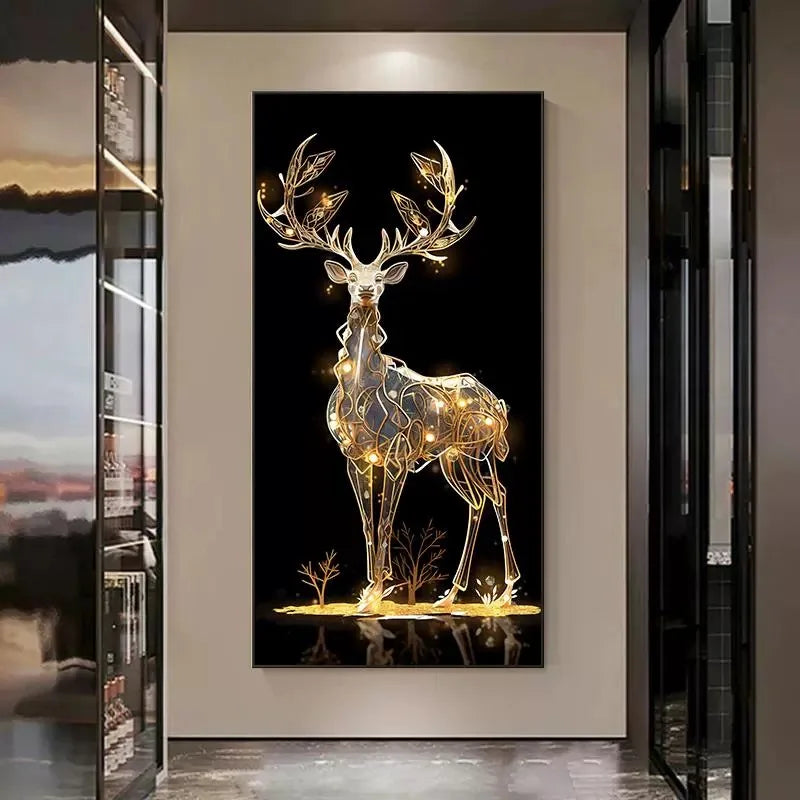 Illuminate Your Space with a Modern Elk LED Multi-Panel Wall Art