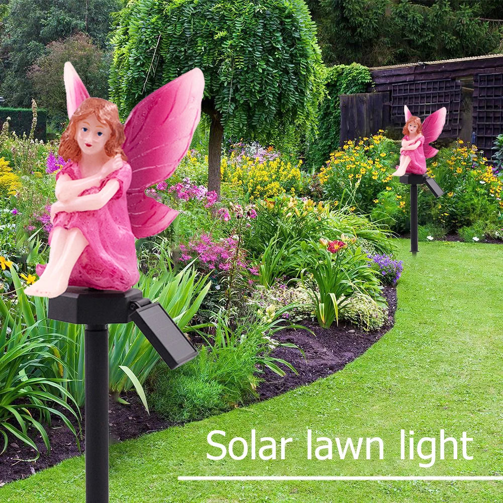 Solar Flower Fairy Lights – Outdoor Waterproof LED Lamps for Garden and Festival Decor