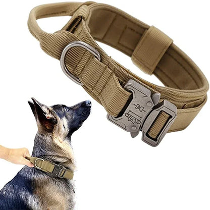 Durable Tactical Dog Collar & Leash Set – Built for Strength, Comfort & Full Control