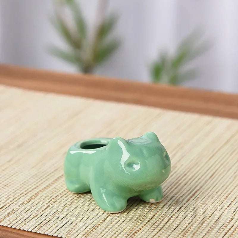 Creative Ceramic Mini Succulent Planter - Unique Home Decor for Indoor and Outdoor Spaces