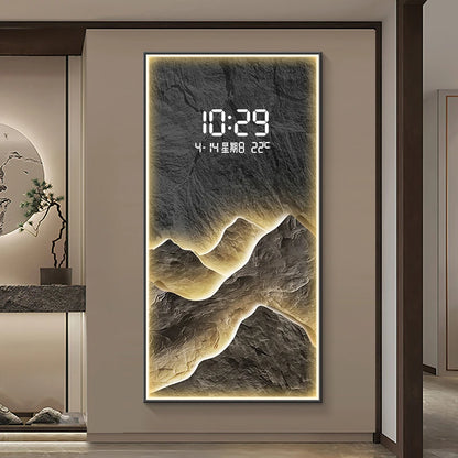 Modern LED Digital Wall Clock – Elevate Your Living Space with Style & Functionality