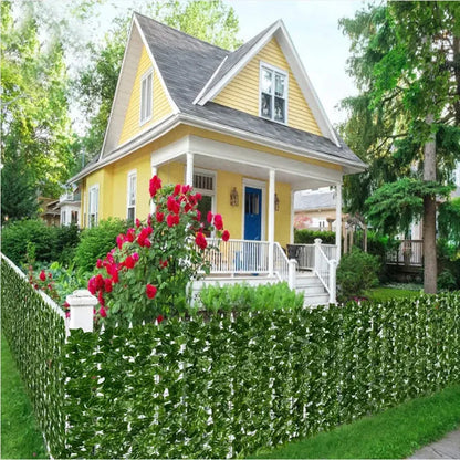 Decorative Wall Panels - Artificial Ivy Hedge Fence Screen for Home & Garden Décor