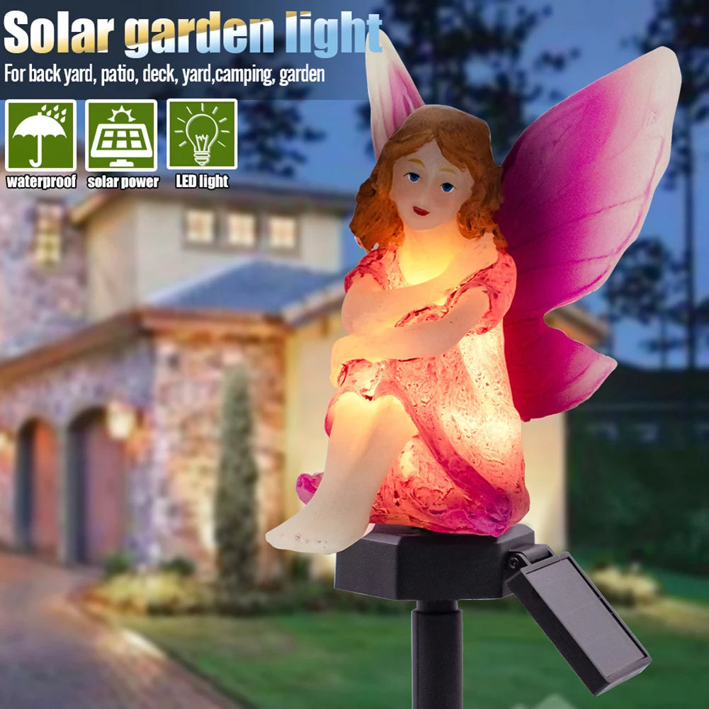 Solar Flower Fairy Lights – Outdoor Waterproof LED Lamps for Garden and Festival Decor