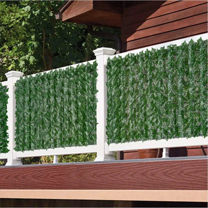 Decorative Wall Panels - Artificial Ivy Hedge Fence Screen for Home & Garden Décor