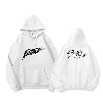 stray kids album returns to ATE text logo song wear men and women print comfortable hoodie hoodie explosion trend