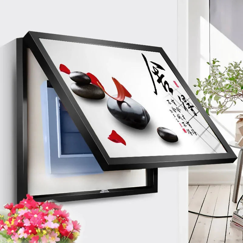 Transform Your Home with Stunning Electric Meter Box Decor – Multi-Panel Wall Art